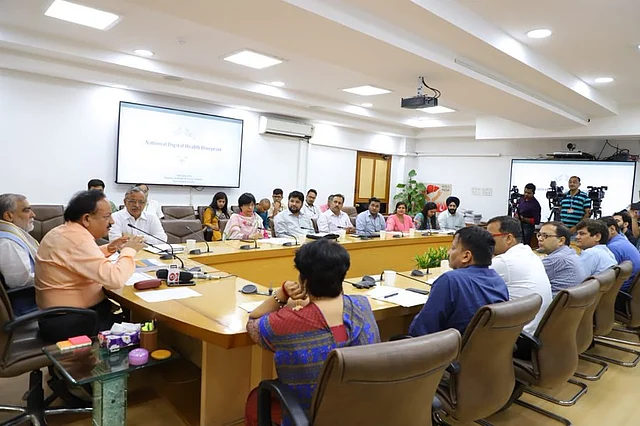 Union Health Minister Dr Harsh Vardhan at the release of the National Digital Health Blueprint.