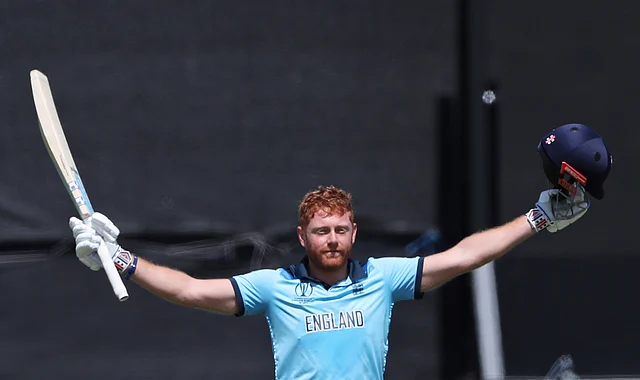 Jonny Bairstow, who smashed 106 off 99 balls to become the first Englishman to score back-to-back hundreds in a World Cup.