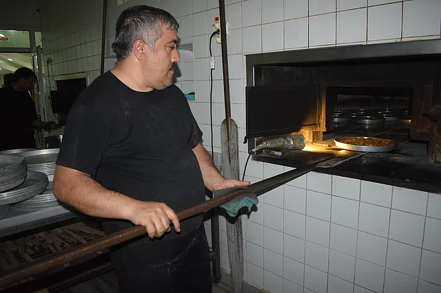 Inside a Baklava-making factory in Gaziantep, Turkey