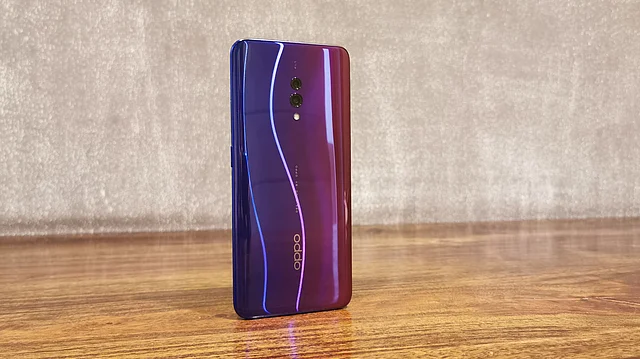 The Oppo K3 offers USB type-C charging.