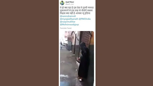 Screenshot of the tweet shared by a Twitter user.
