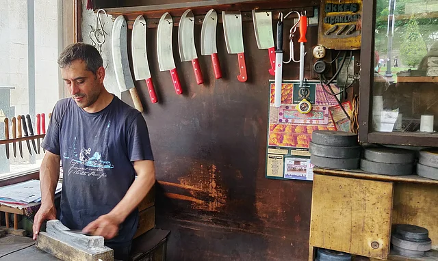 A knife store in Gaziantep.