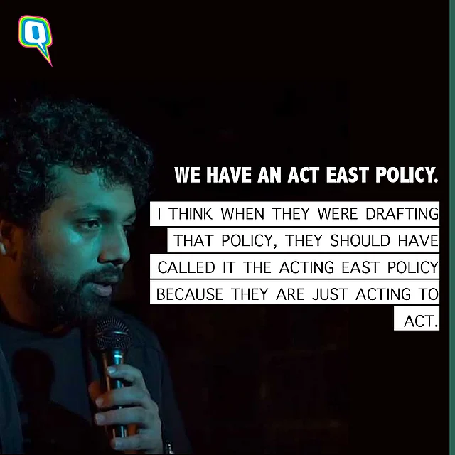 Still from Comedian Abhineet Mishra’s video
