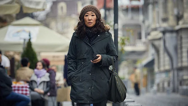 Sandra Oh as Eve Polastri in <i>Killing Eve</i> Season 1.
