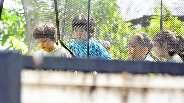 AbRam with friends.