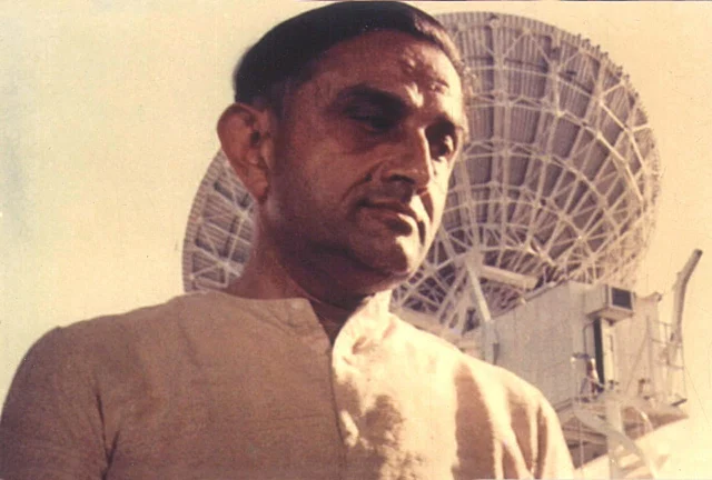 Dr Vikram Sarabhai, the father of India’s space research programme. 