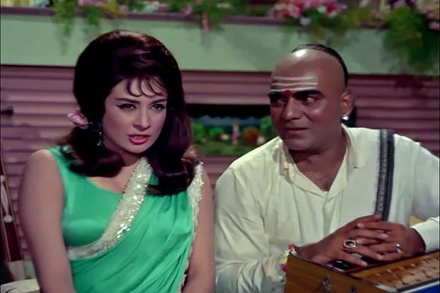 Saira Banu and Mehmood.