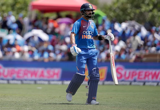 The top-scorer in ODIs involving India and West Indies is India captain Virat Kohli.