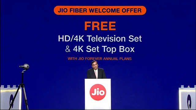 More goodies for Jio Fiber users like a free 4K TV and set-top box.
