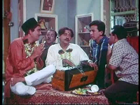 Vidyapati trying to teach Bhola.