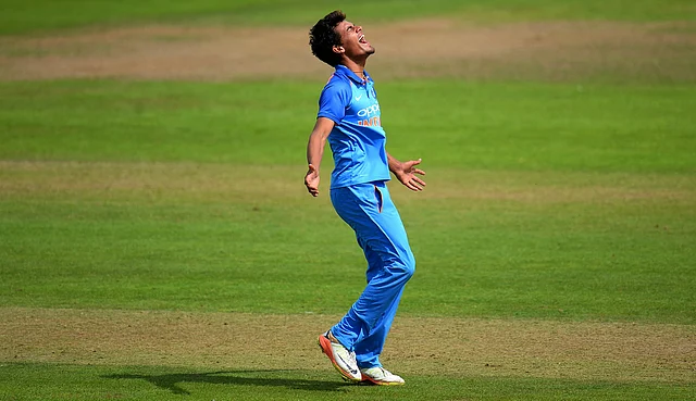 Rahul Chahar, playing his first game, chipped in with an effort of one for 27.