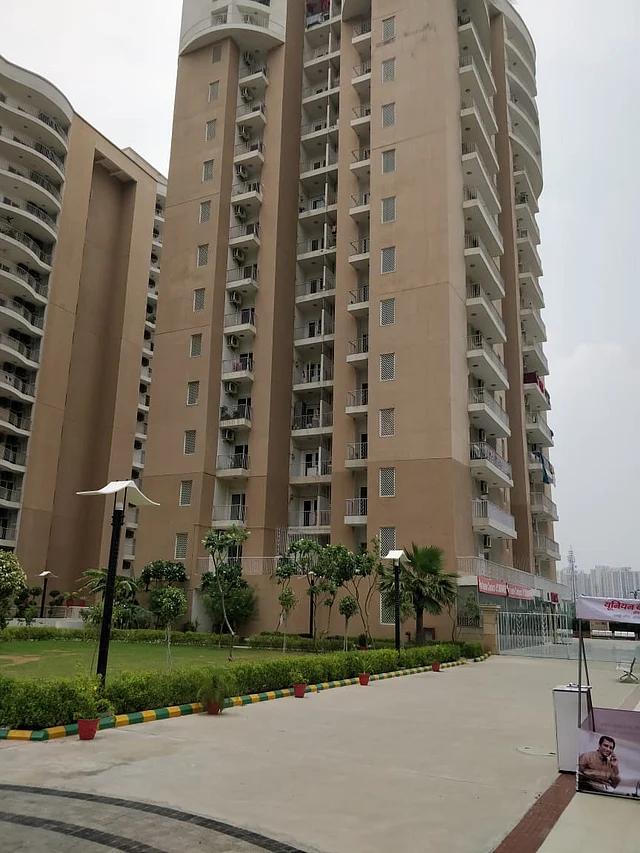 Flats at ‘Victory Crossroads’ in Noida. 