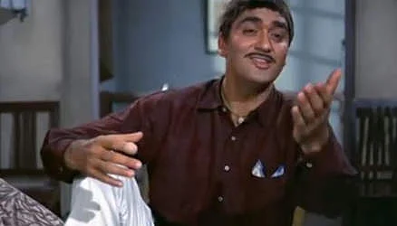 Sunil Dutt in a still from <i>Padosan</i>.