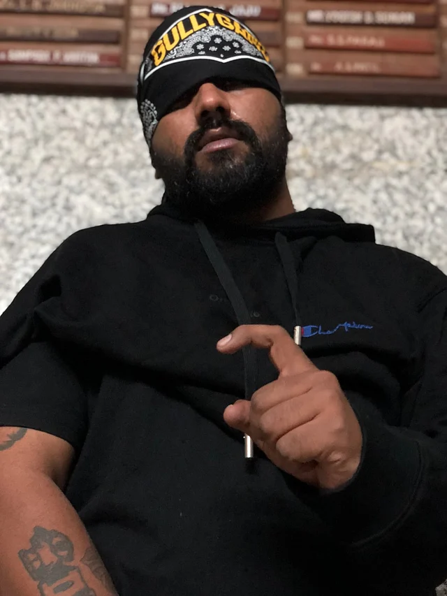 “I want Indian hip hop to have its own sound!” insists the rapper.