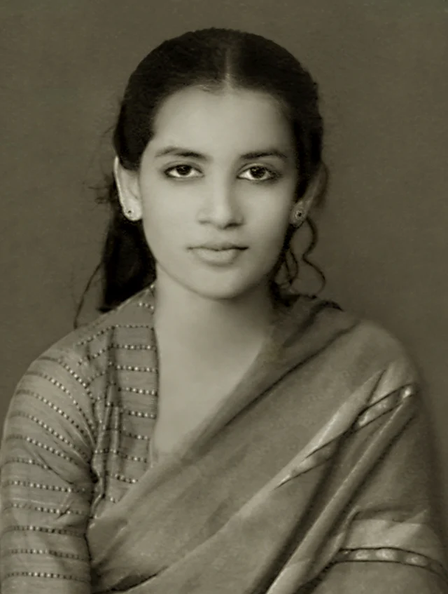 Santosh Sivan’s mother Chandramani Bai.