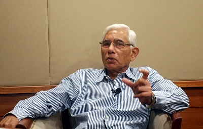 New Delhi: Former Comptroller and Auditor General (CAG) of India Vinod Rai during an interview with IANS in New Delhi on Sep 11, 2019. (Photo: Bidesh MannaIANS)