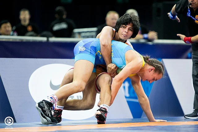 Sarita loses 1-5 against European Championship bronze winner Anastasia Nichita in the qualification round.