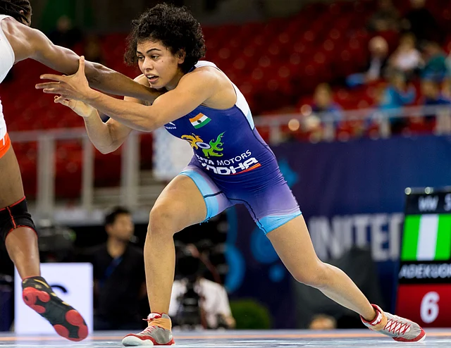 Pooja Dhanda entered the semifinals of the World Championships.