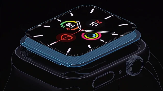 The Apple Watch Series 5 comes with a Retina Display.