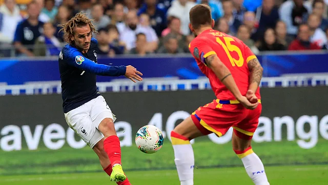 Griezmann’s curling free kick from the left was headed in by Clement Lenglet soon after the break.