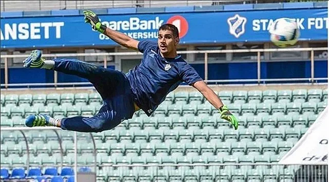 Gurpreet is the first Indian player and till date the only Indian footballer to feature in a UEFA Europa League match.