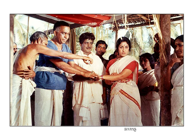 A still from the sets of <i>Chemmeen.</i>