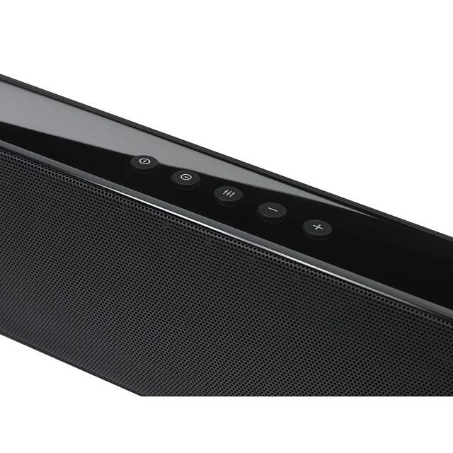 Control buttons at the top of the JBL Cinema SB110.
