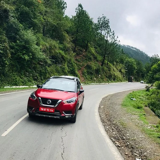 Hill-start assist helps on inclines.