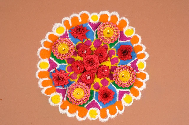 Karwa Chauth Rangoli Designs 