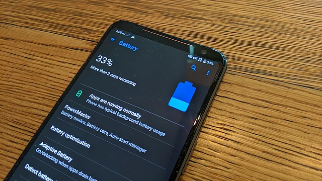 The 6000mAh battery lasts really long.