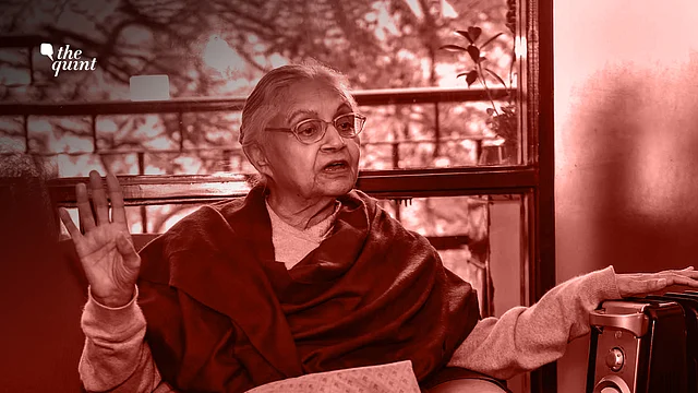 File photo of Delhi Chief Minister Sheila Dikshit.