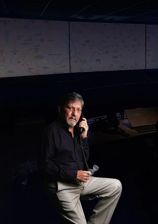 Amol Palekar plays a retired Assistant Commissioner of Police in the play.