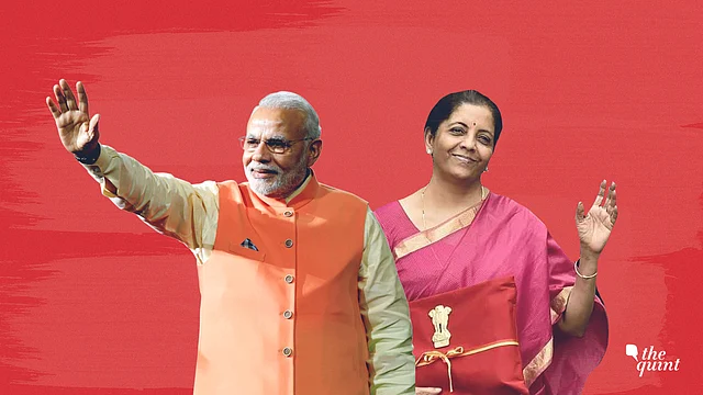 Image of Finance Minister Nirmala Sitharaman (R) and PM Modi used for representational purposes.