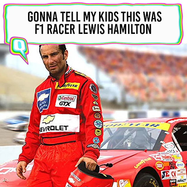 The film <i>Ta Ra Rum Pum</i> really did give us an F1 racing champion. 