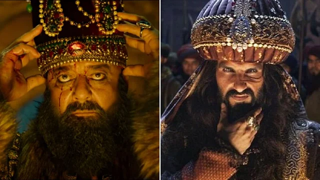 Sanjay Dutt as Ahmad Shah Abdali and Ranveer Singh as Alauddin Khilji.