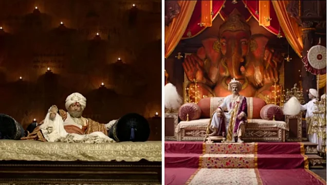 The darbar scenes in <i>Bajirao Mastani </i>and <i>Panipat </i>have been similarly staged.