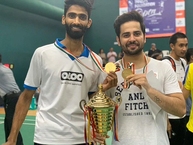Manu Attri and Sumeeth Reddy won the 2019 India International Challenge.