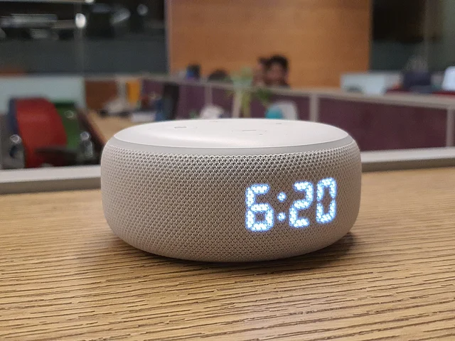 The new Echo Dot 3rd gen now has an LED clock. 