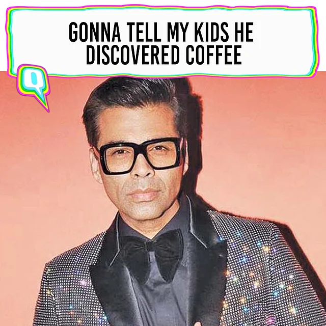 Karan Johar can stir things, other than just nepotism.