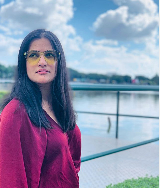 A singer by profession, Sona Mohapatra never holds back while voicing strong opinions. 