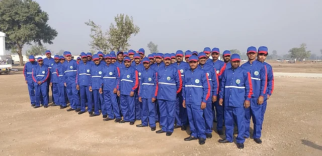 The team from MBM in charge of maintenance at Kartarpur. 
