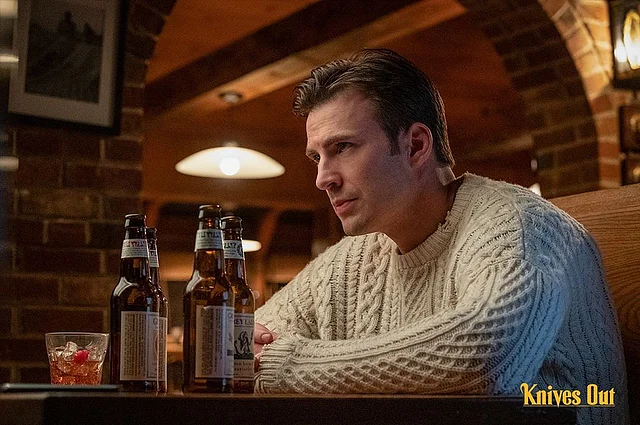 Chris Evans as Ransom Drysdale in <i>Knives Out</i>