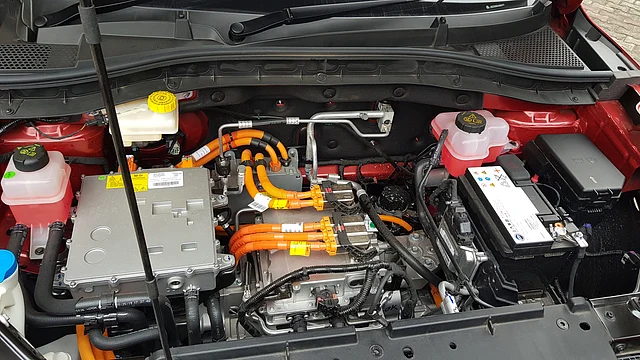The permanent magnet asynchronous electric motor of the ZS EV.