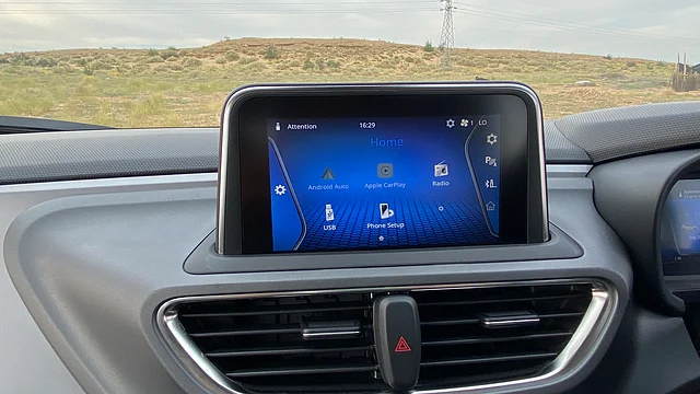 7-inch screen but only on the top variant of the Altroz.