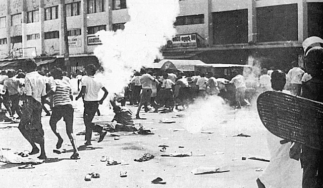 The Black July riots of 1983.