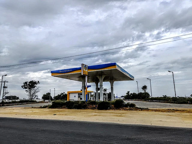 The petrol pump close to Mohammad’s village where he worked for a few years.