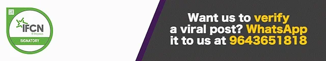 Don’t fall for fake news, click here to check out The Quint’s WebQoof stories.