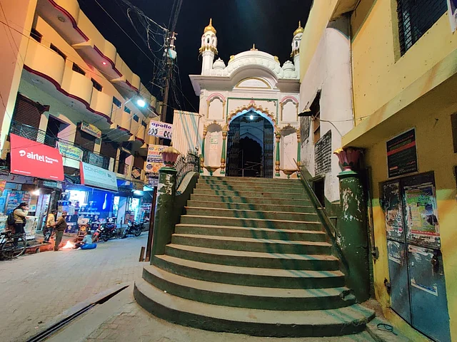 The local Jama Masjid in Nagina, after Friday prayers on 20 December. The imam of the mosque had asked the crowd to disperse and most people did, only 100-odd young men and minors continued to protest.