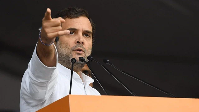 Congress leader Rahul Gandhi. File photo.