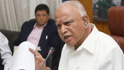 Karnataka Chief Minister Yediyurappa.